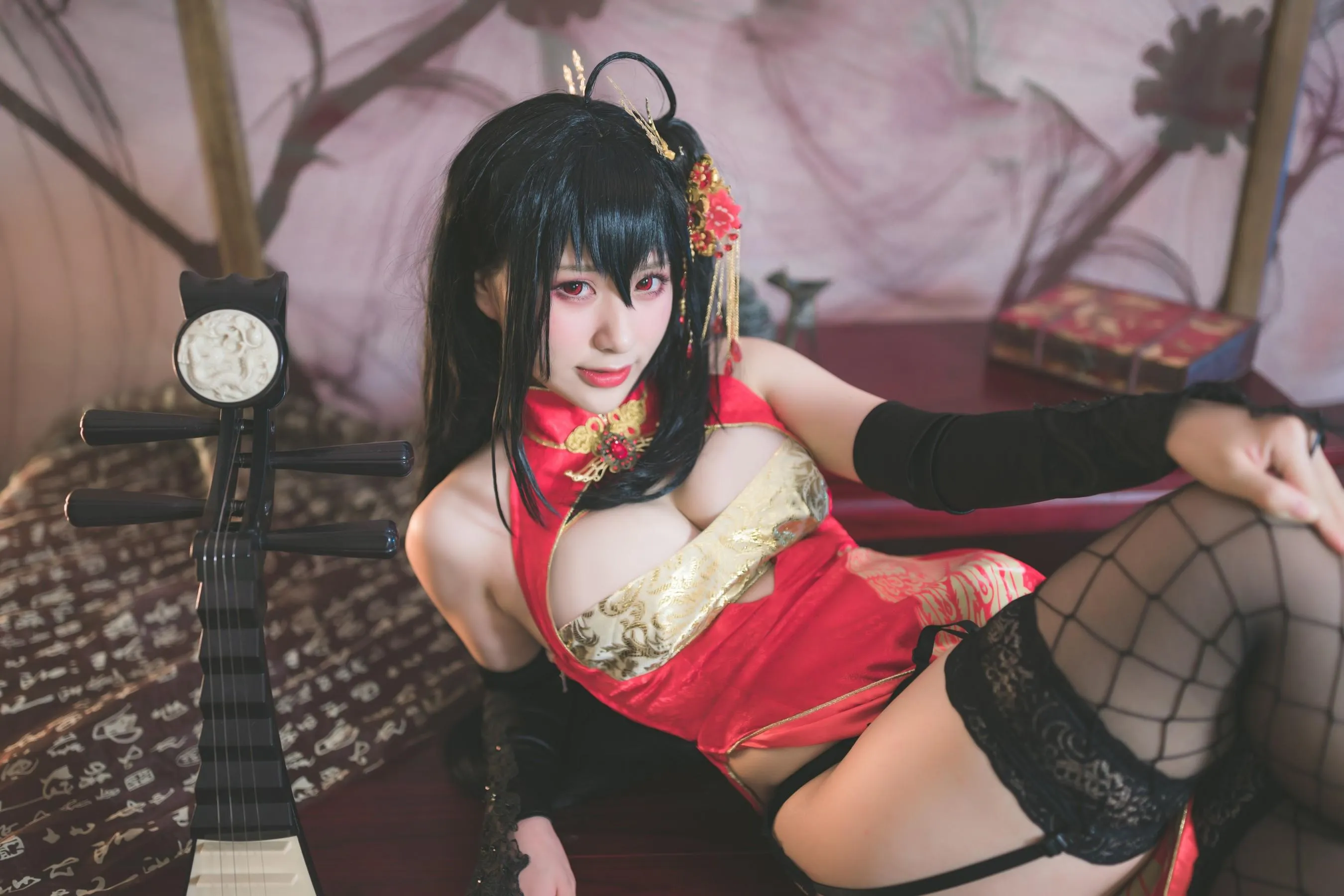 柘烟_Zuken – NO.04 大凤旗袍 [24P]插图7